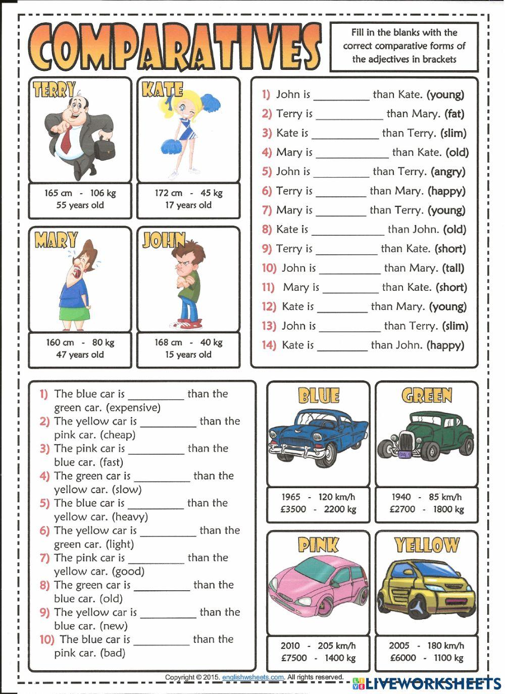 comparatives kids box 3