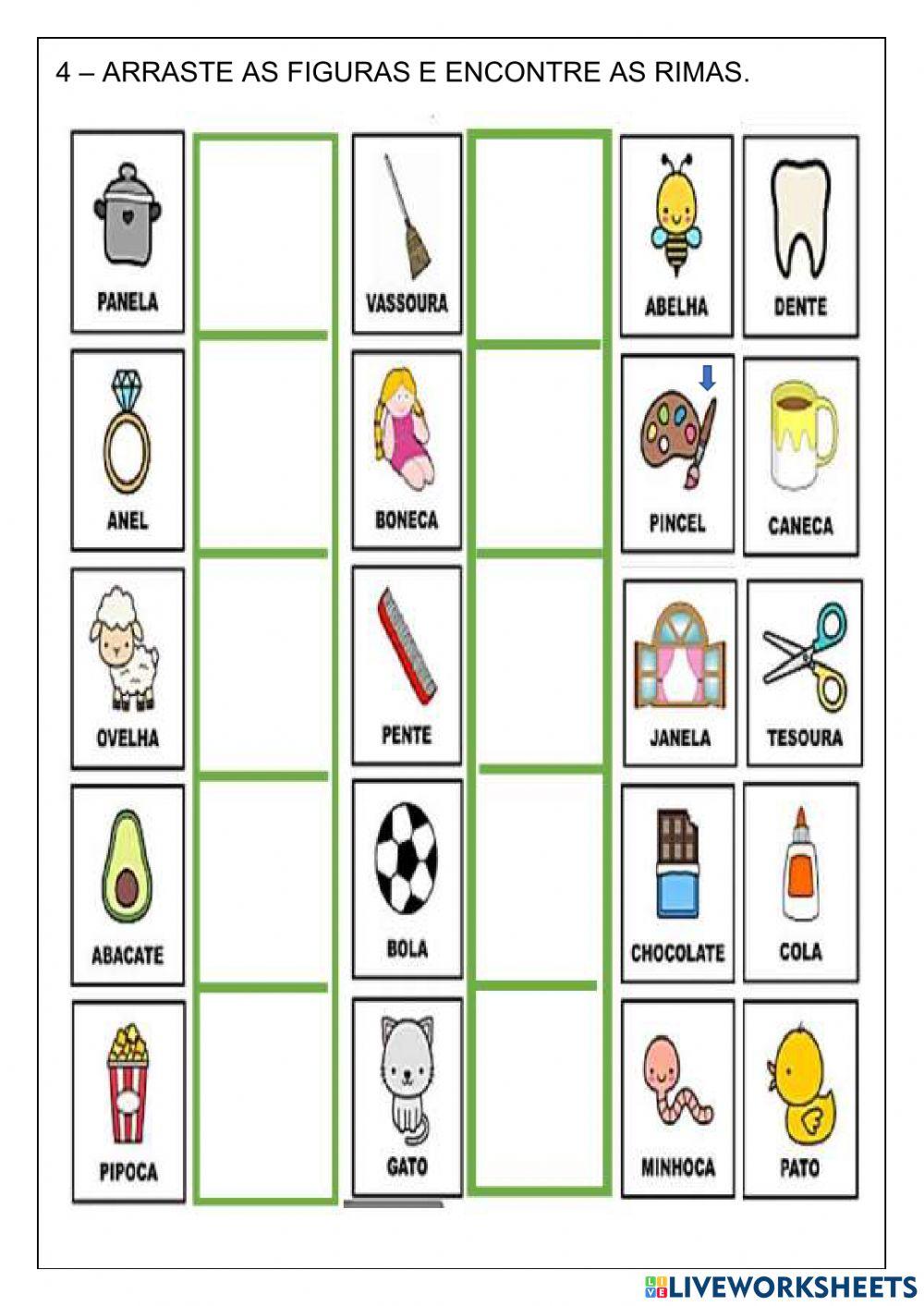 Rmas e blocos sonoros