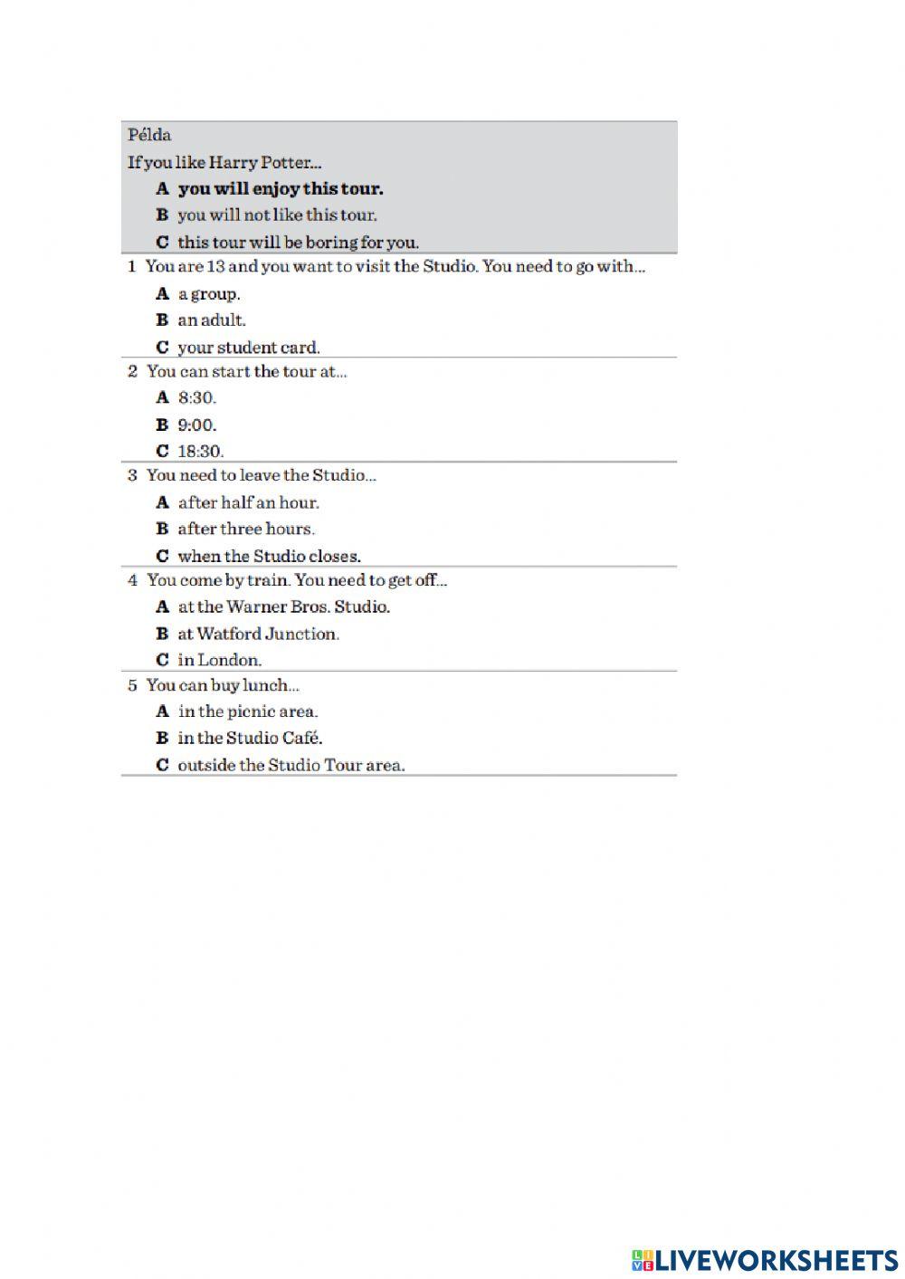 Idegen nyelvi mérés ANGOL 6. osztály 2019.