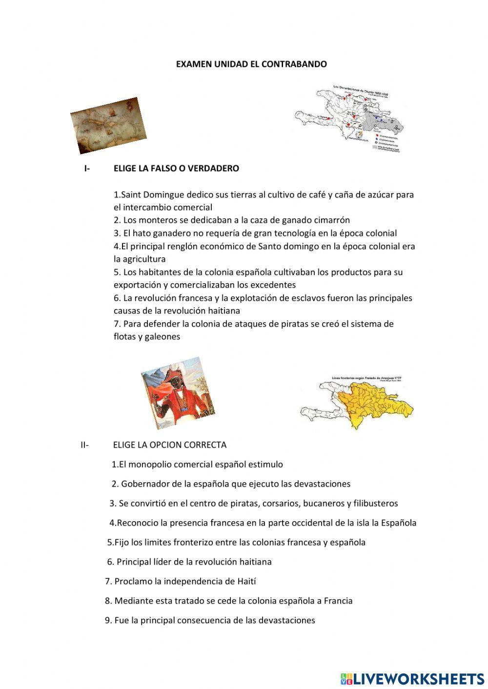 Contarando en la isla de Santo Domingo