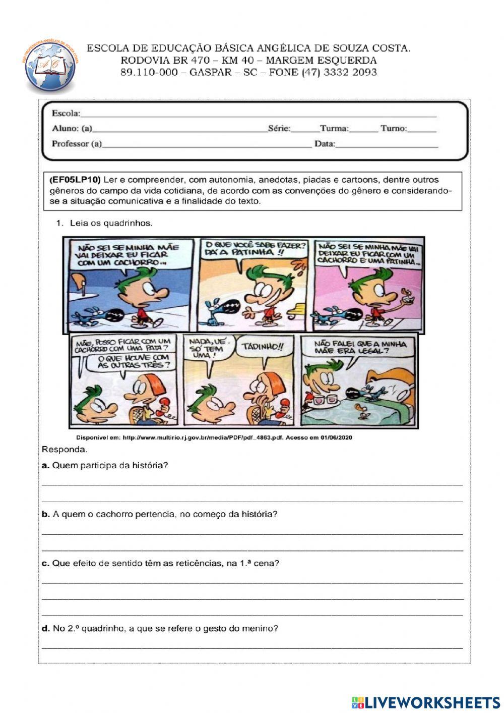 Interpretação de texto