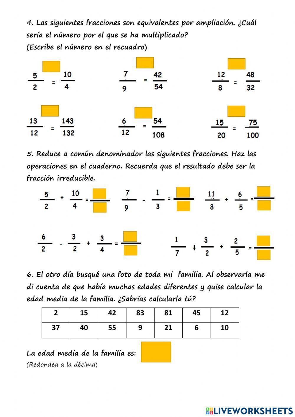 Repaso bloque v mate