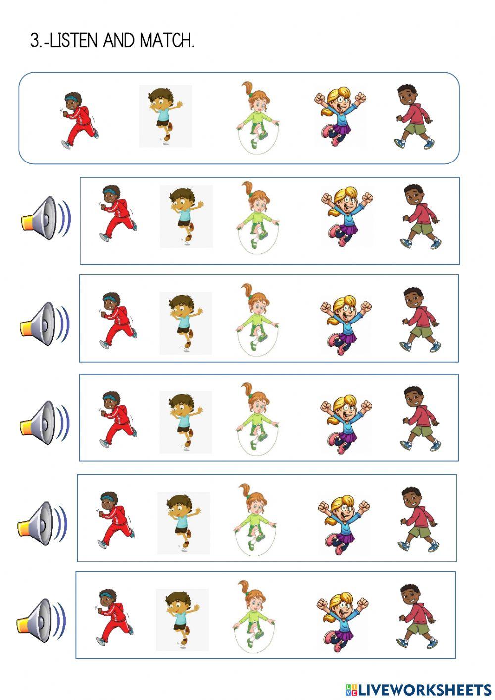 English unit 5 body and actions