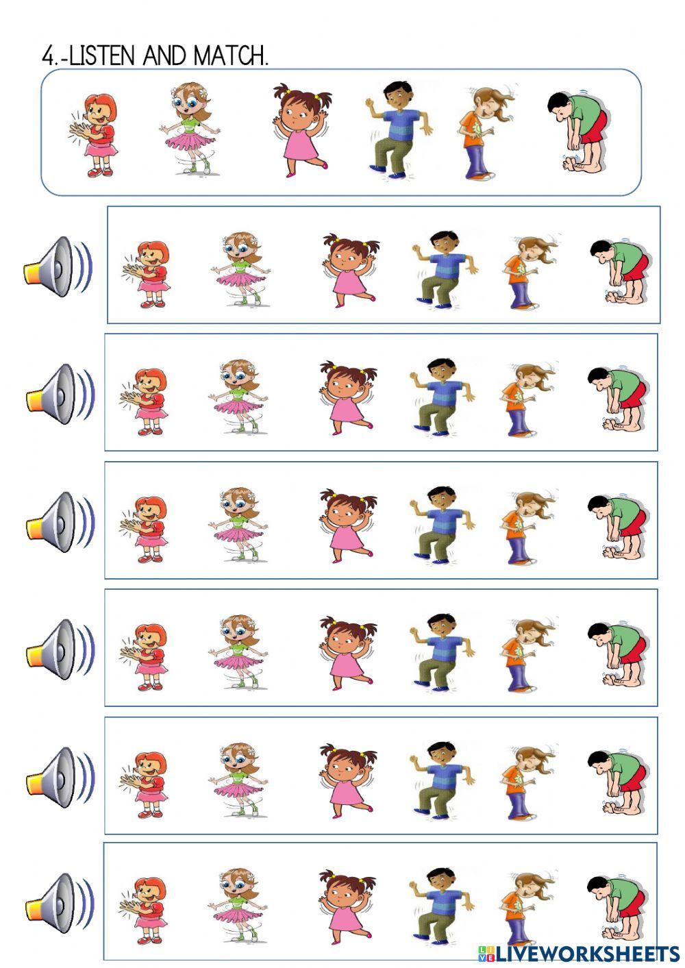 English unit 5 body and actions