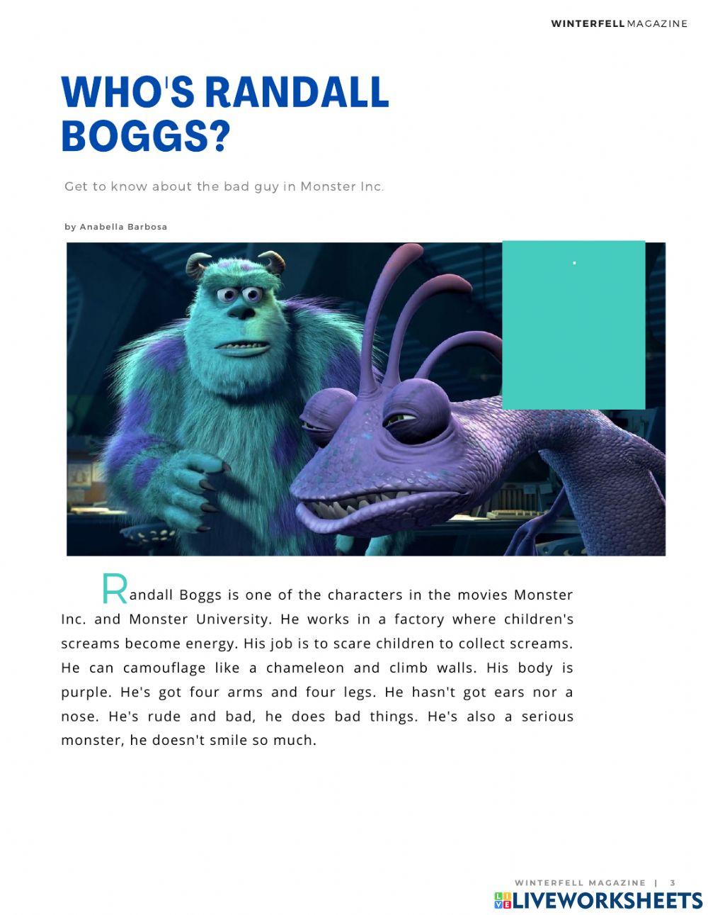 Monsters: Parts of the body