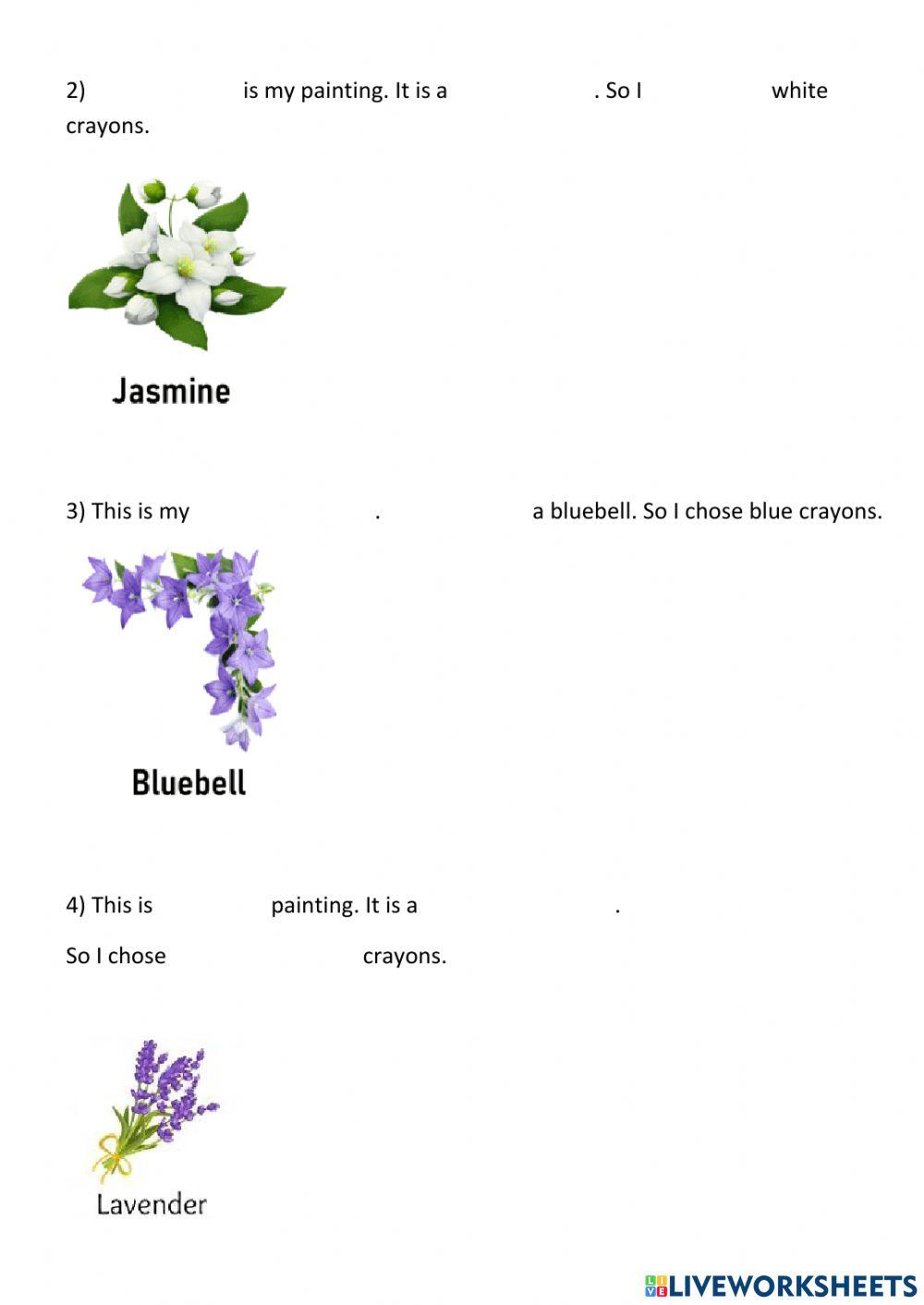 Flowers' description