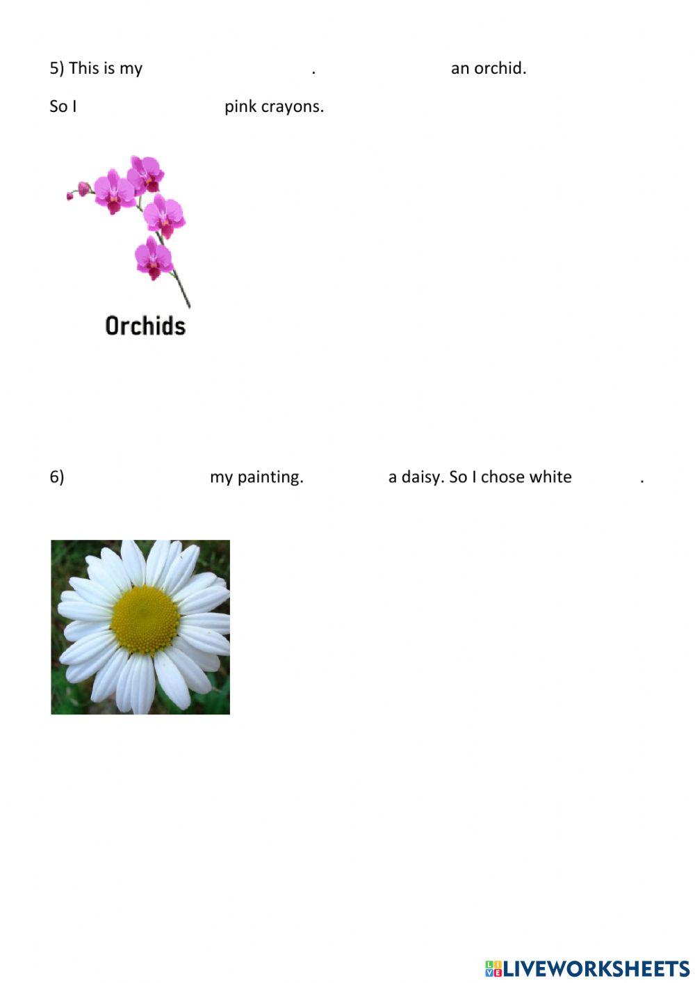 Flowers' description