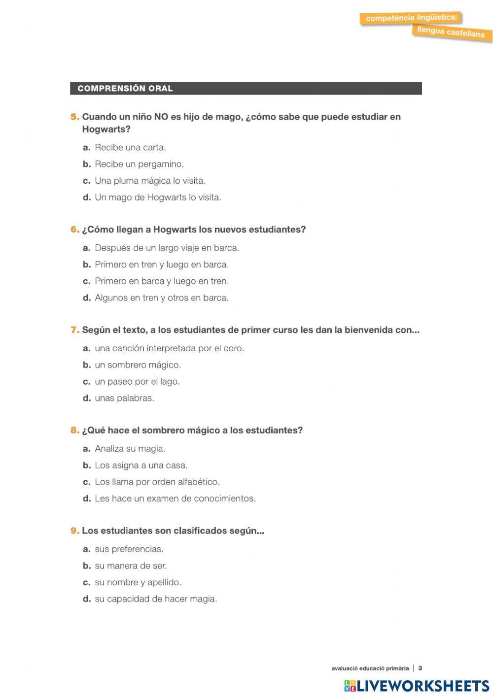 Competències bàsiques castellano