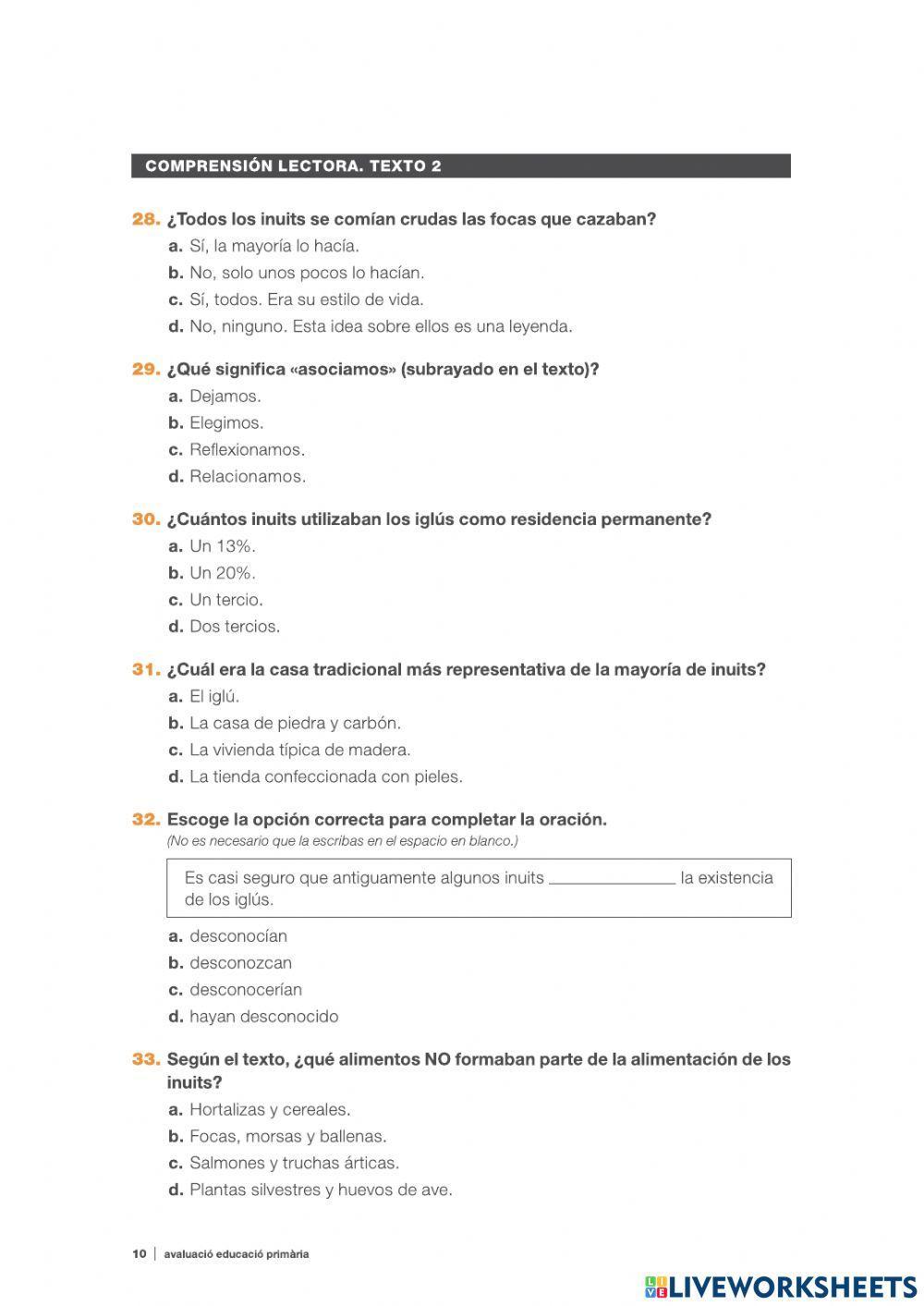 Competència bàsica castellà