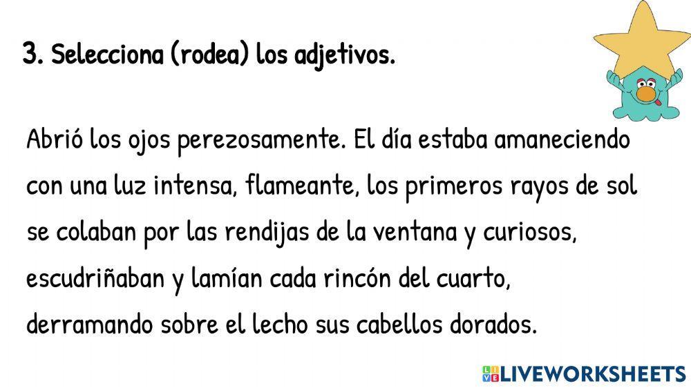 Gramática clasificación de formas verbales