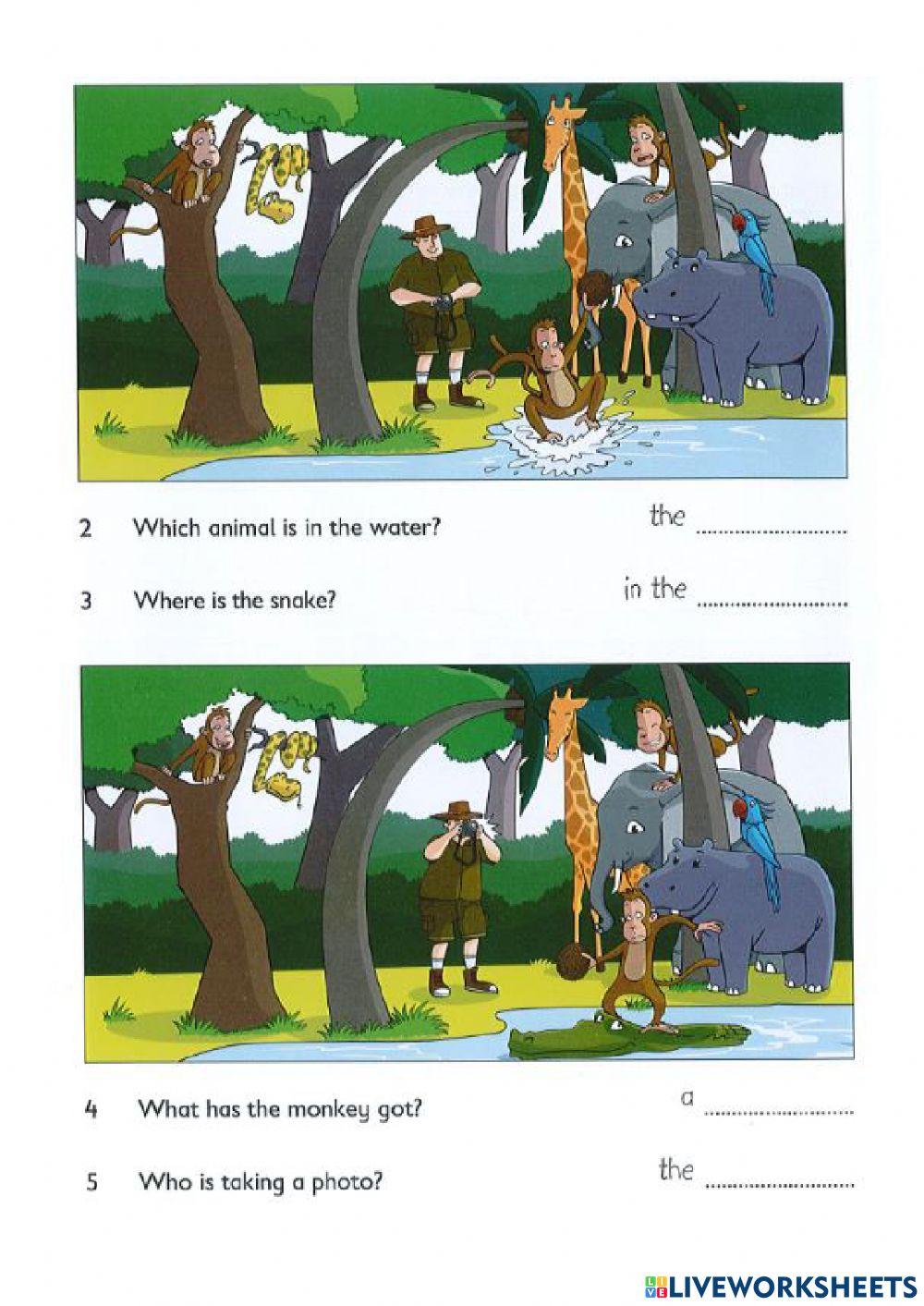 STARTERS READING AND WRITING PART1-2-3-4-5