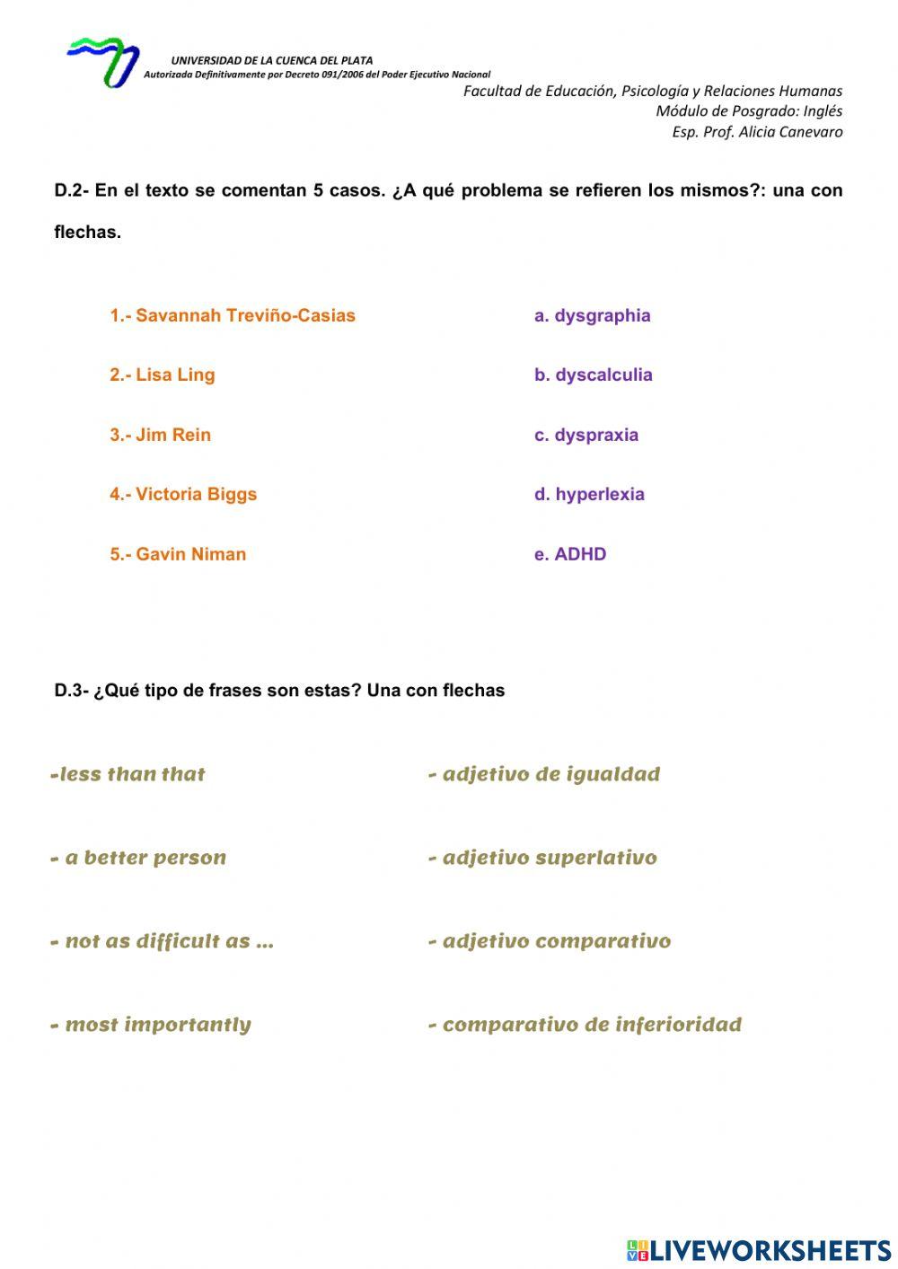 Lecto comprensión Psychology