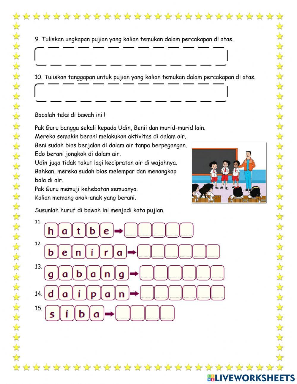 Latihan Soal Tema 8 Subtema 3