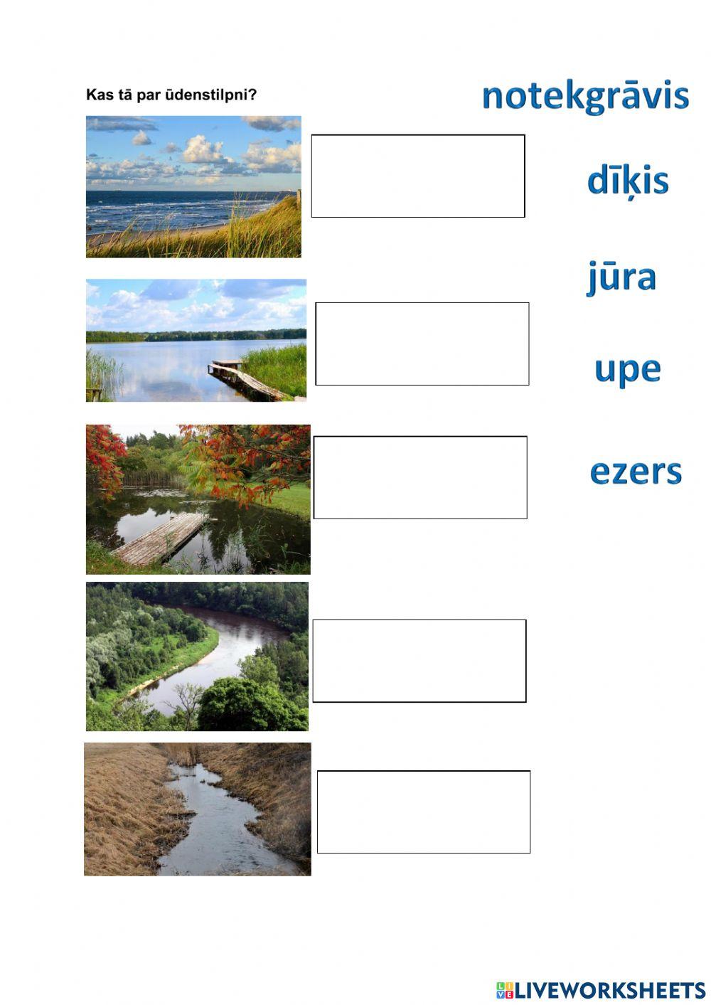 Pārbaudes darbs dabas zinībās-materiāli,dabas teritorijas.