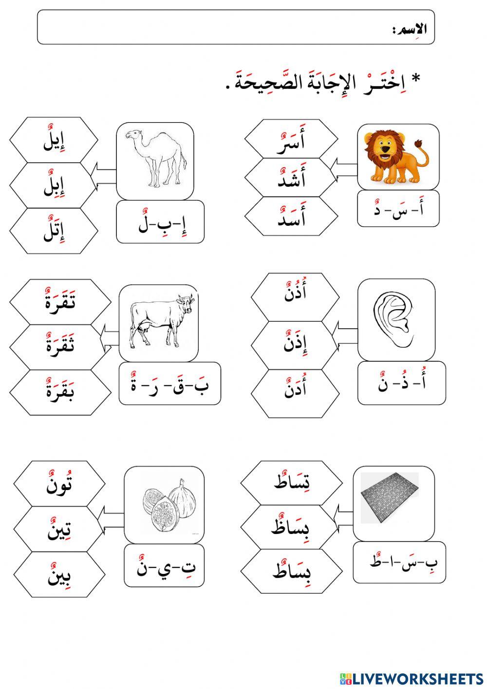 Bahasa Arab Tahun 1