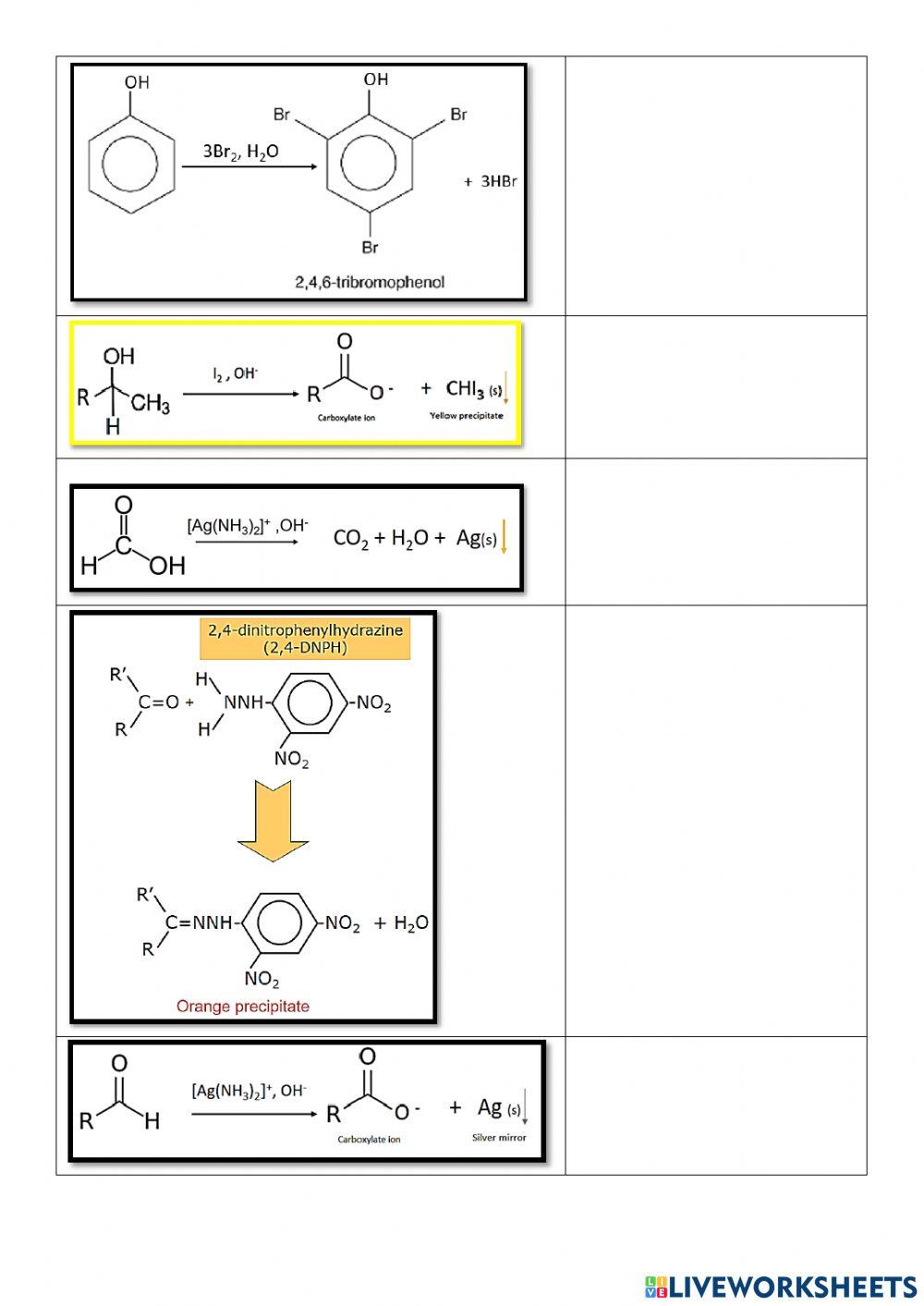Chemical test organic compound 6