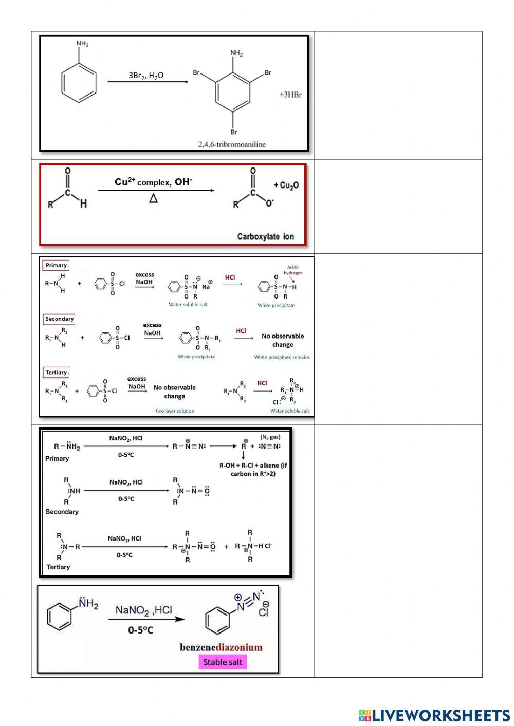 Chemical test organic compound 6