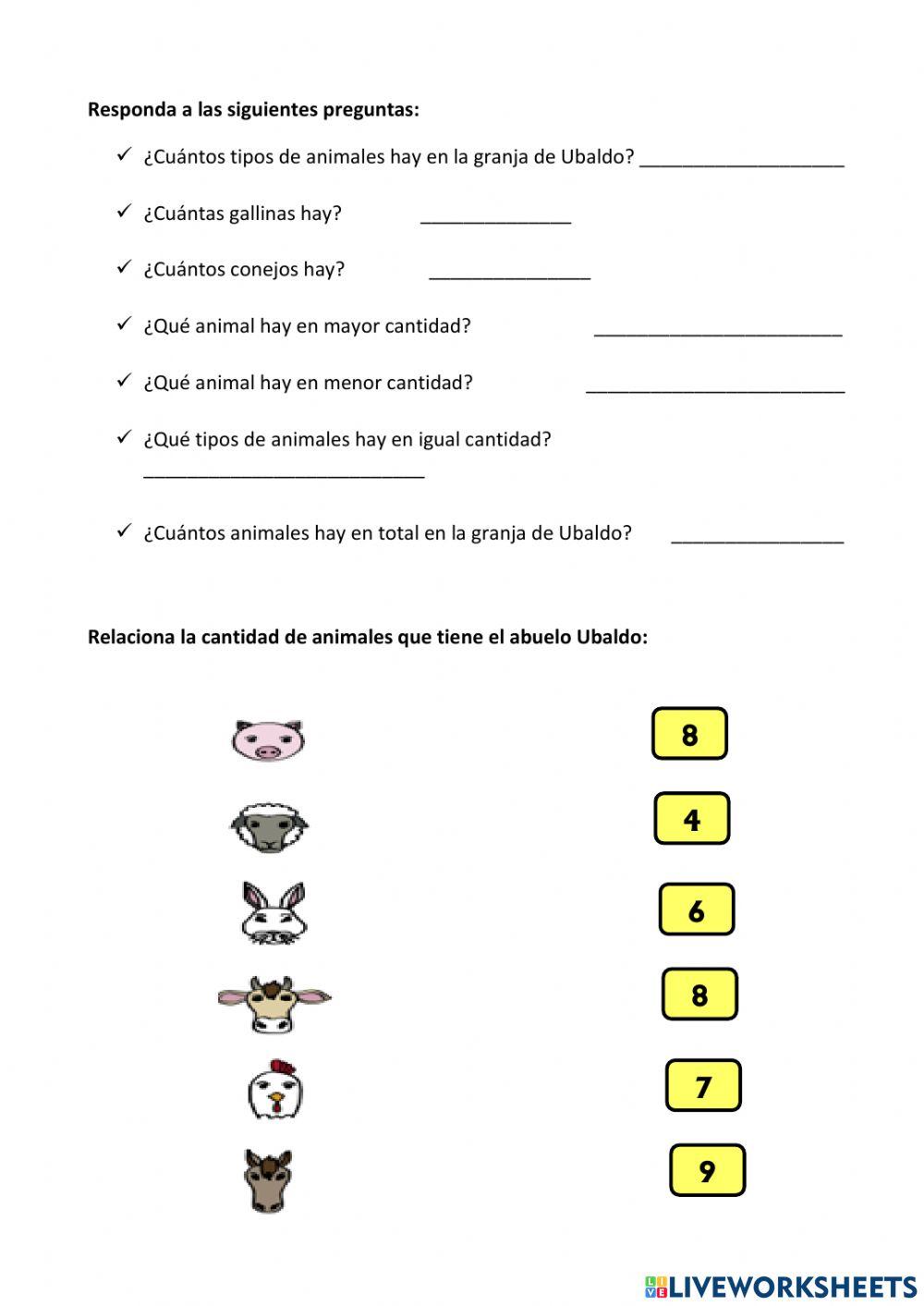 Contamos y comparamos cantidades