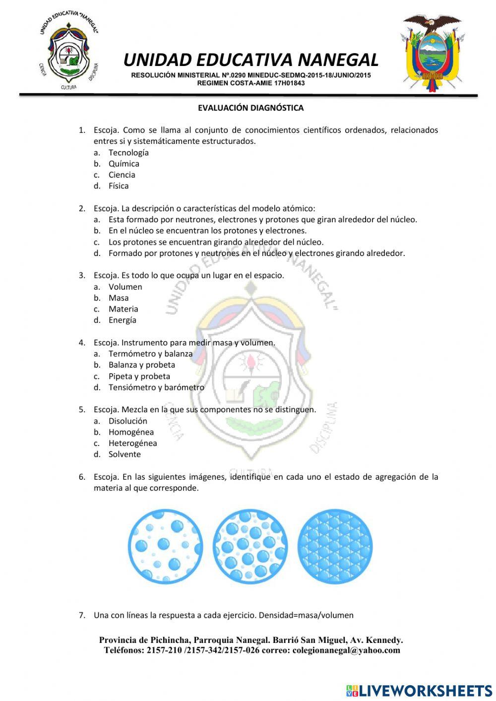 Nociones de química