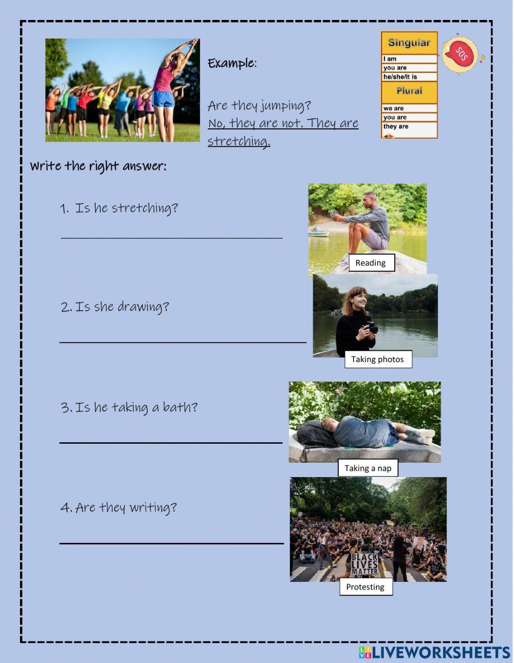 What are they doing?