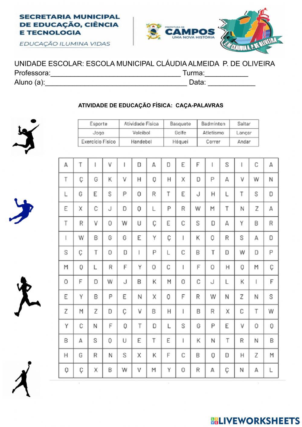 EMCAPO - Educação Física - 5º ano
