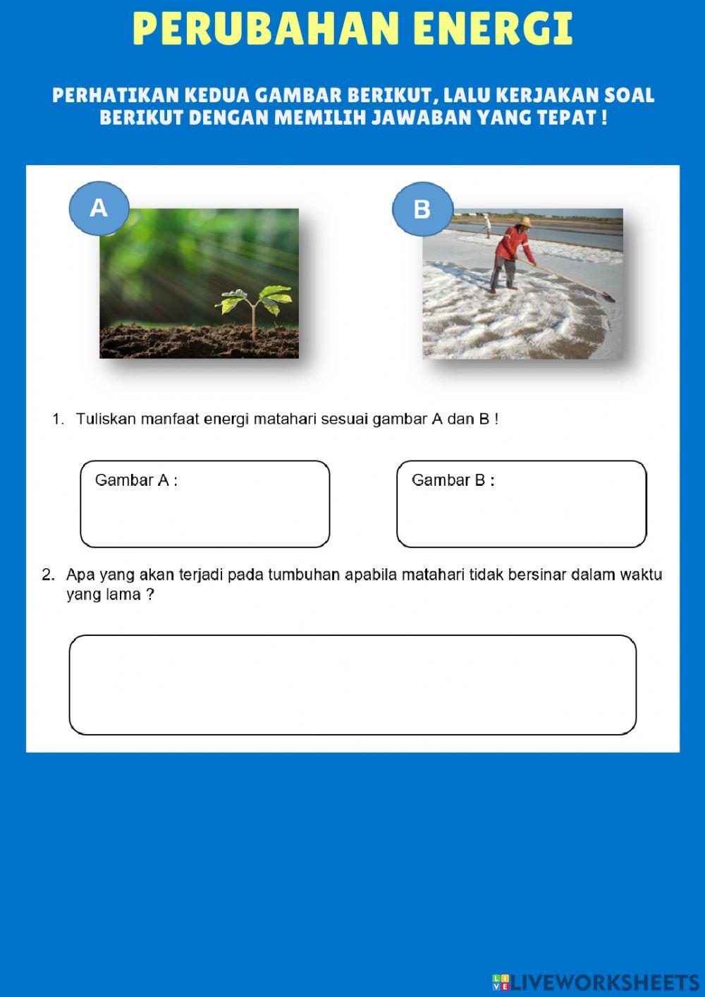 IPA - Perubahan Energi Tema 9
