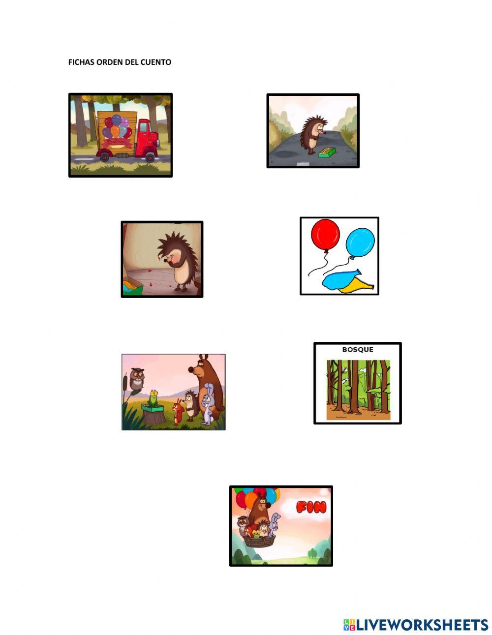 Actividad El erizo y el globo