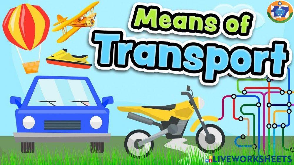 Means of transport