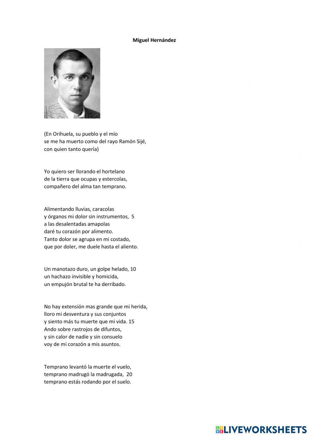 Elegía a Ramón Sitje