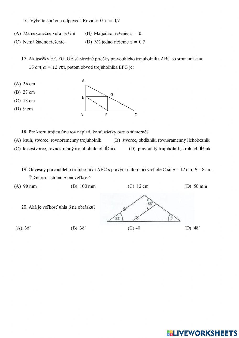 Prijímacie skúšky 2019 -2 (gsv)