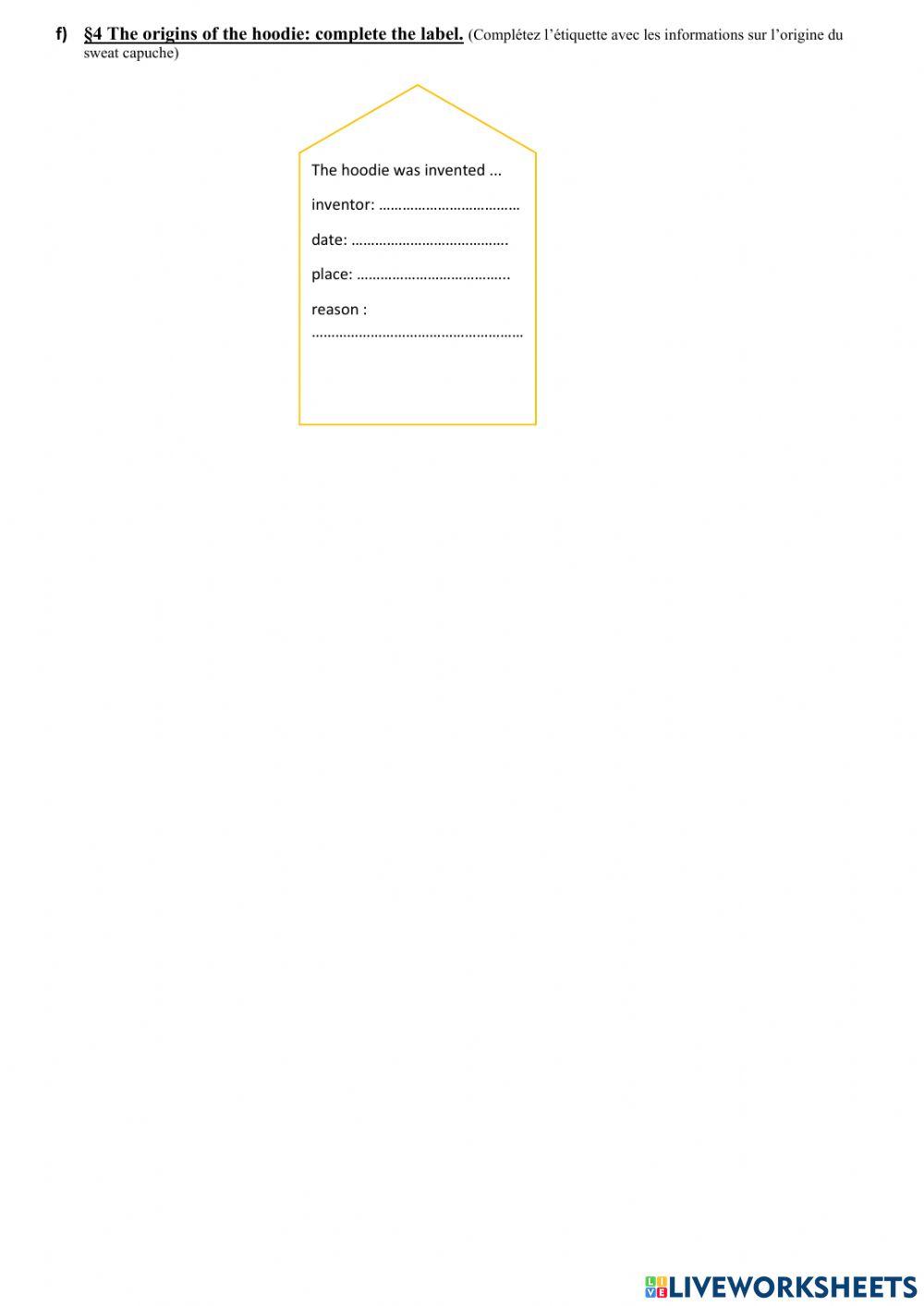 Reading comprehension