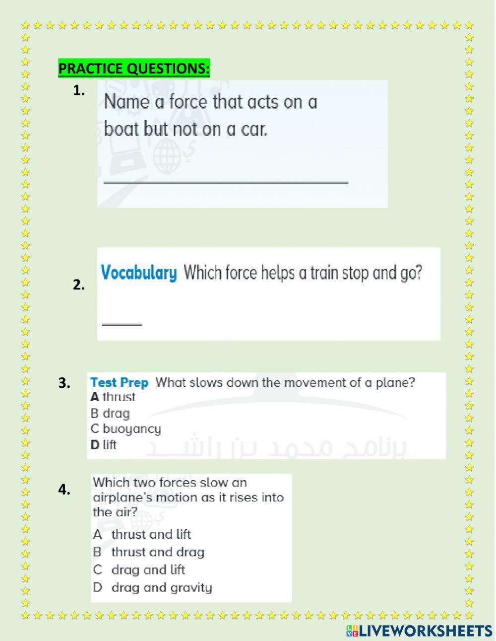 Chapter 8 lesson 2 FORCES AND TRANSPORTATION PART 2