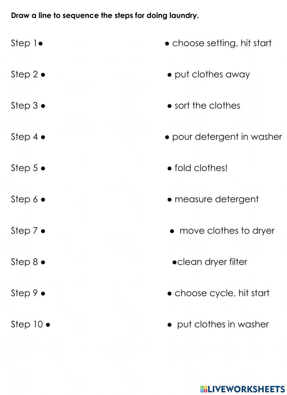 How to do Laundry