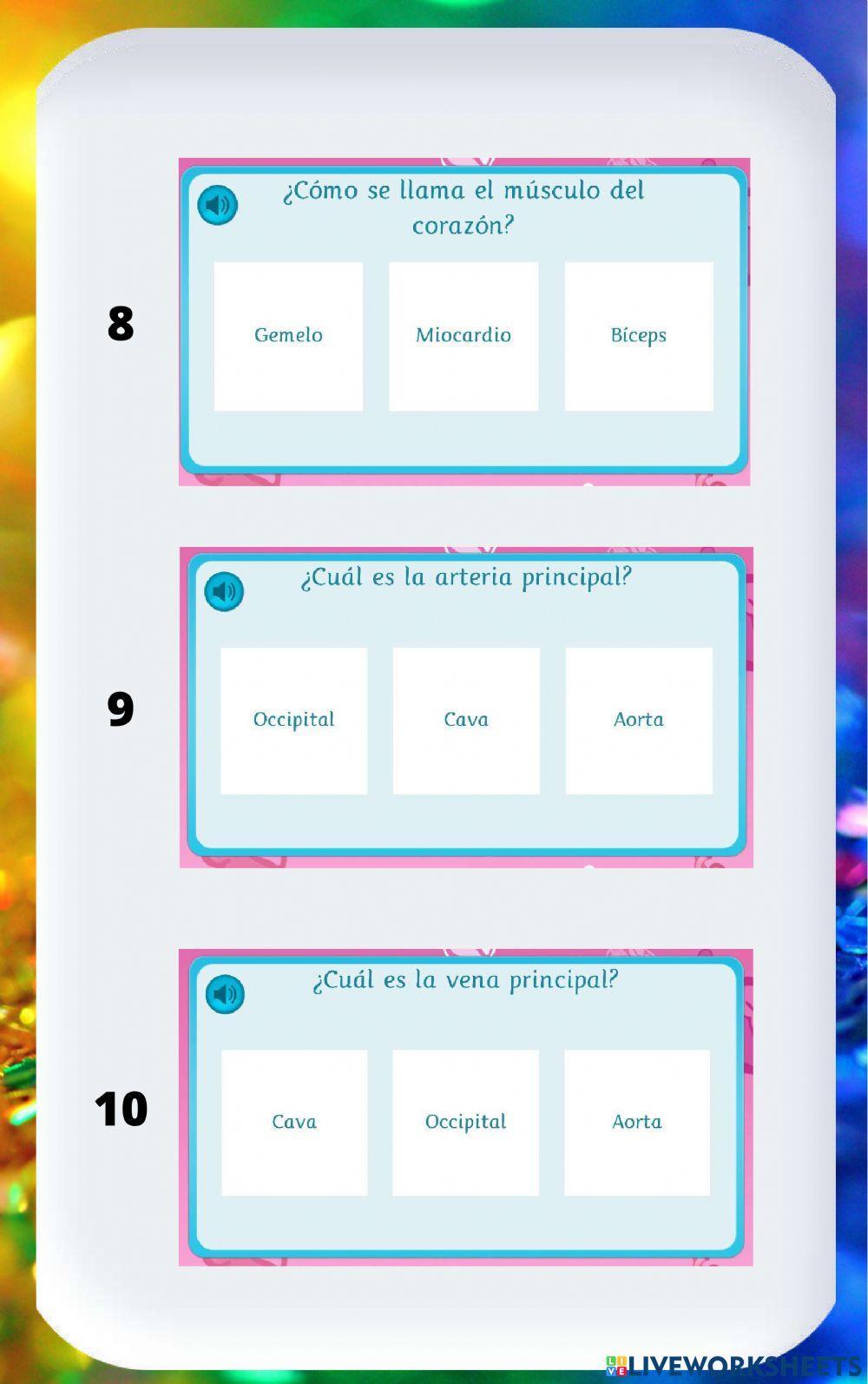 El sistema circulatorio