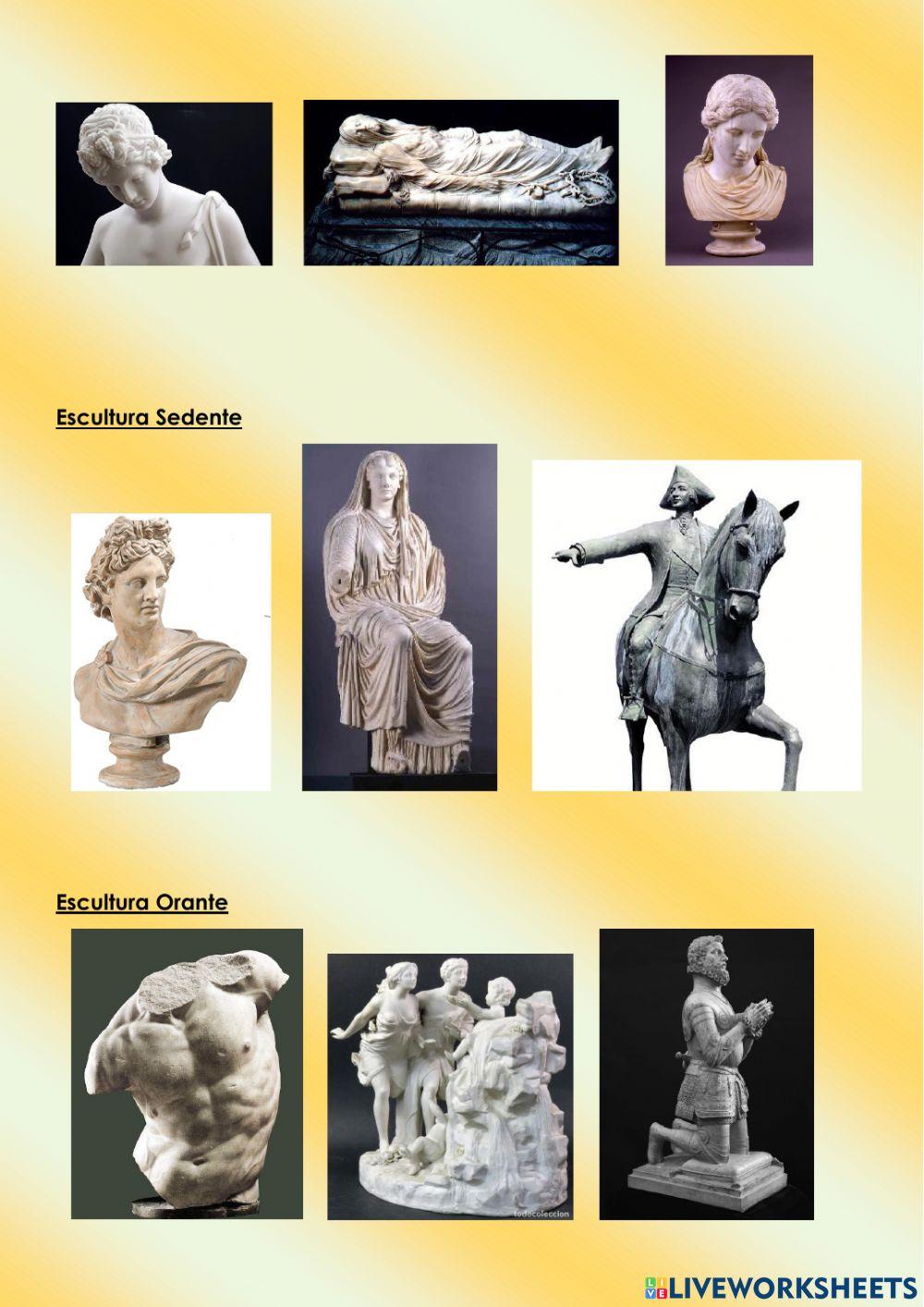 Tipos de esculturas