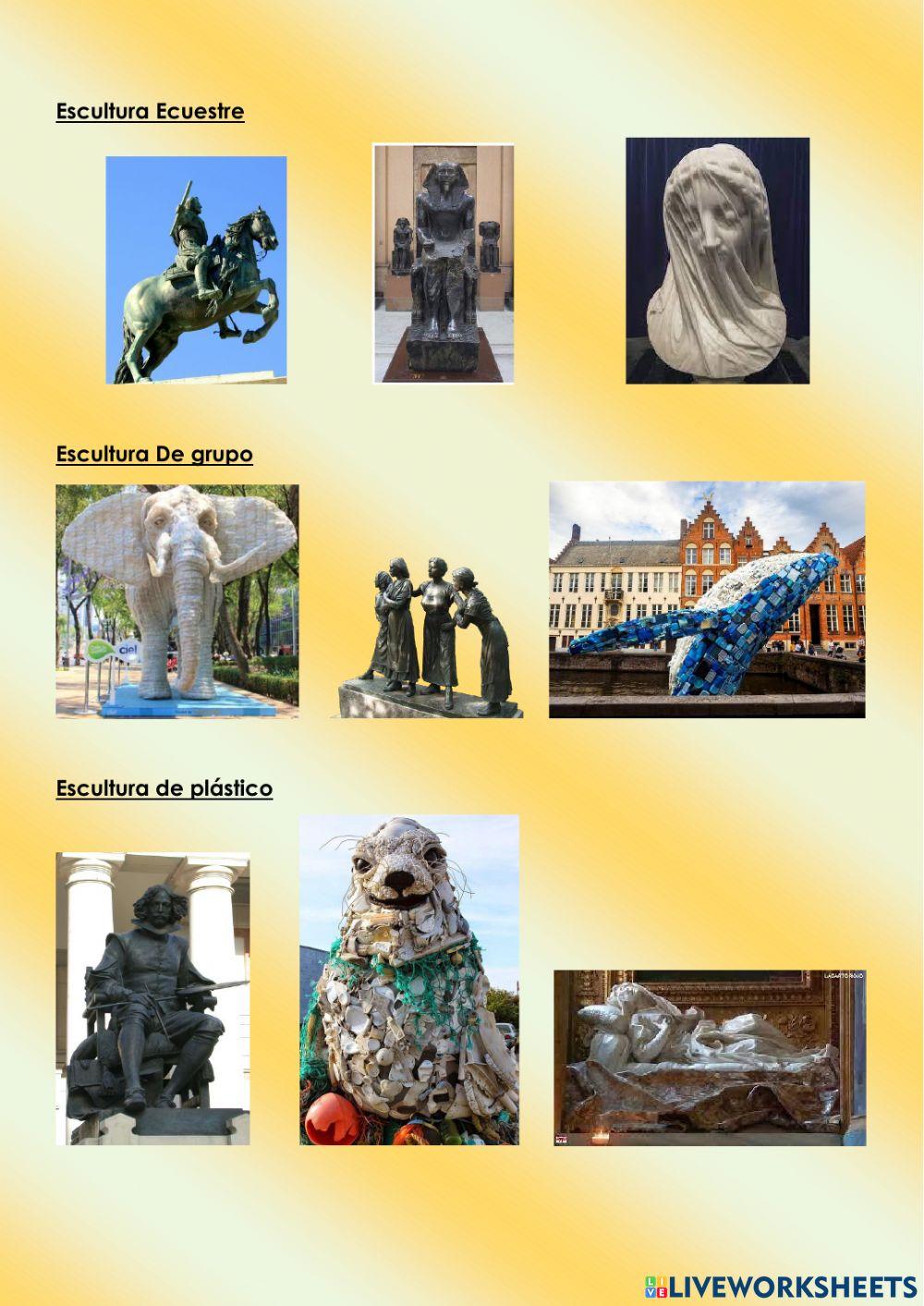 Tipos de esculturas