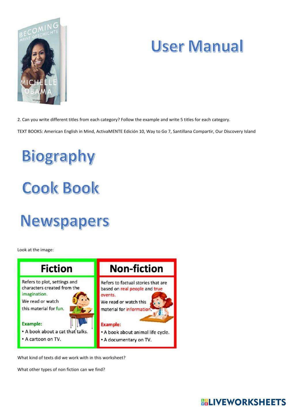 Non Fiction Challenge