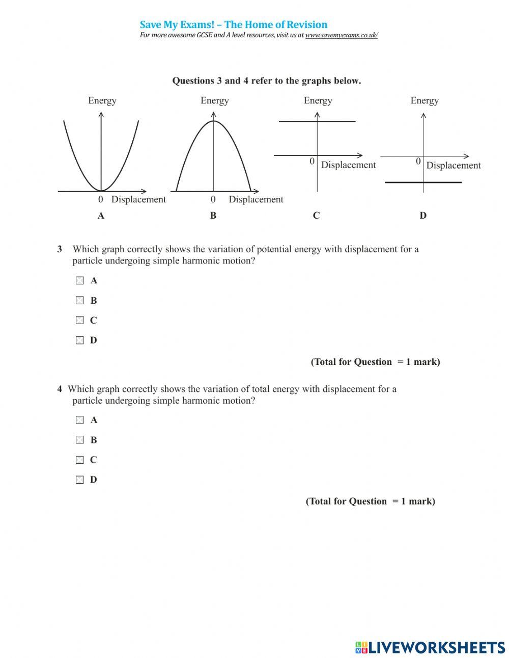 SIMPLE HARMONIC MOTION 1