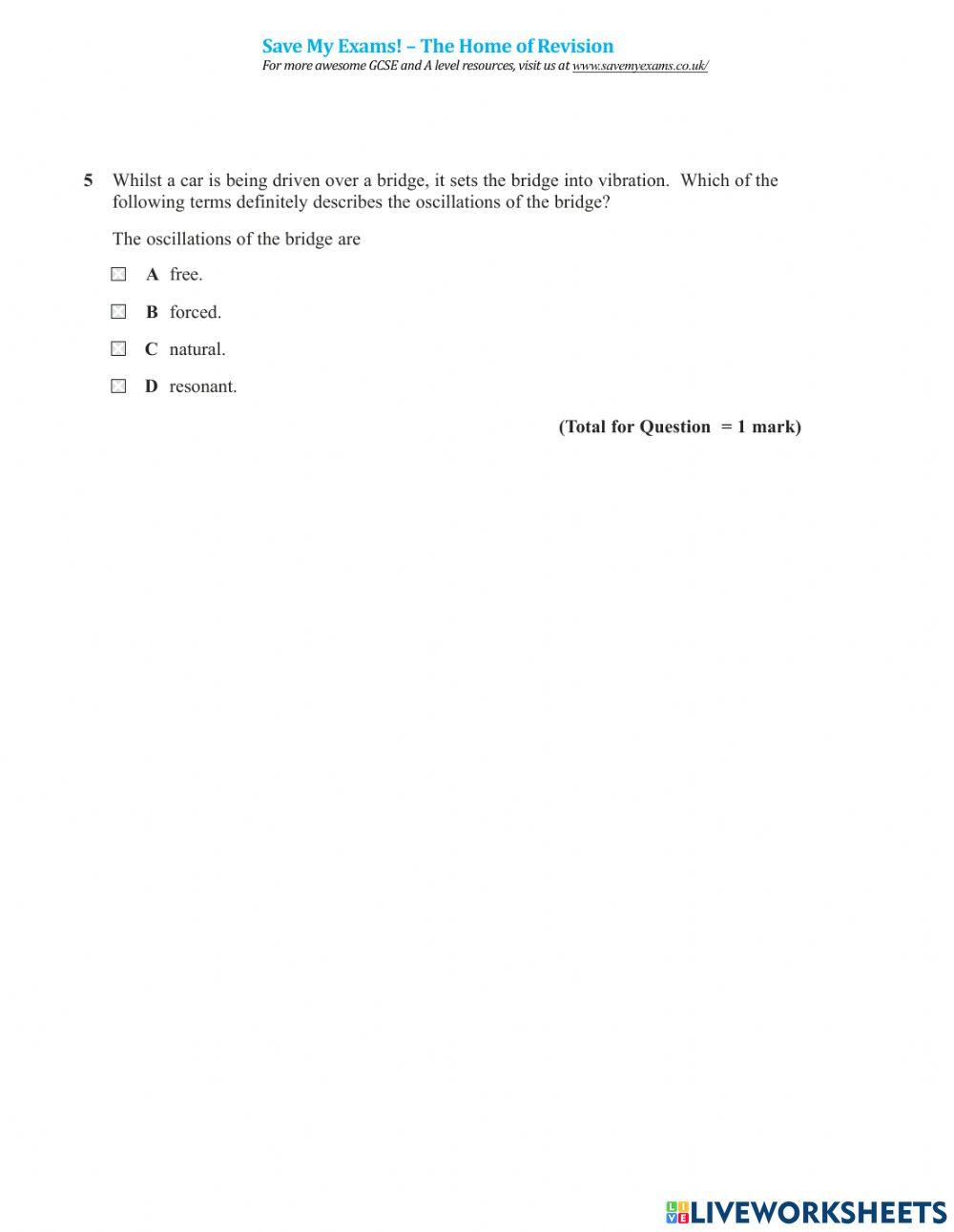 SIMPLE HARMONIC MOTION 1