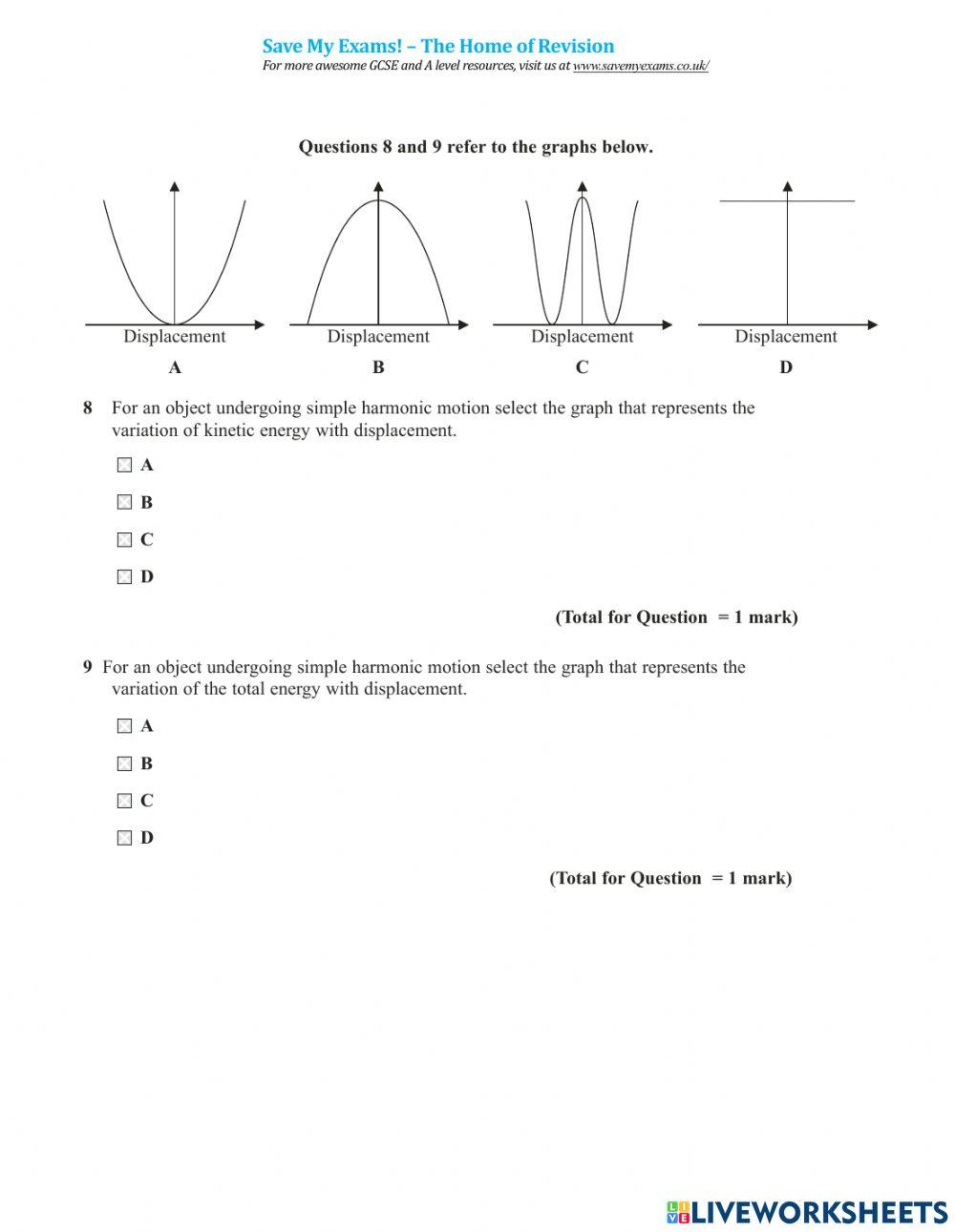 SIMPLE HARMONIC MOTION 1