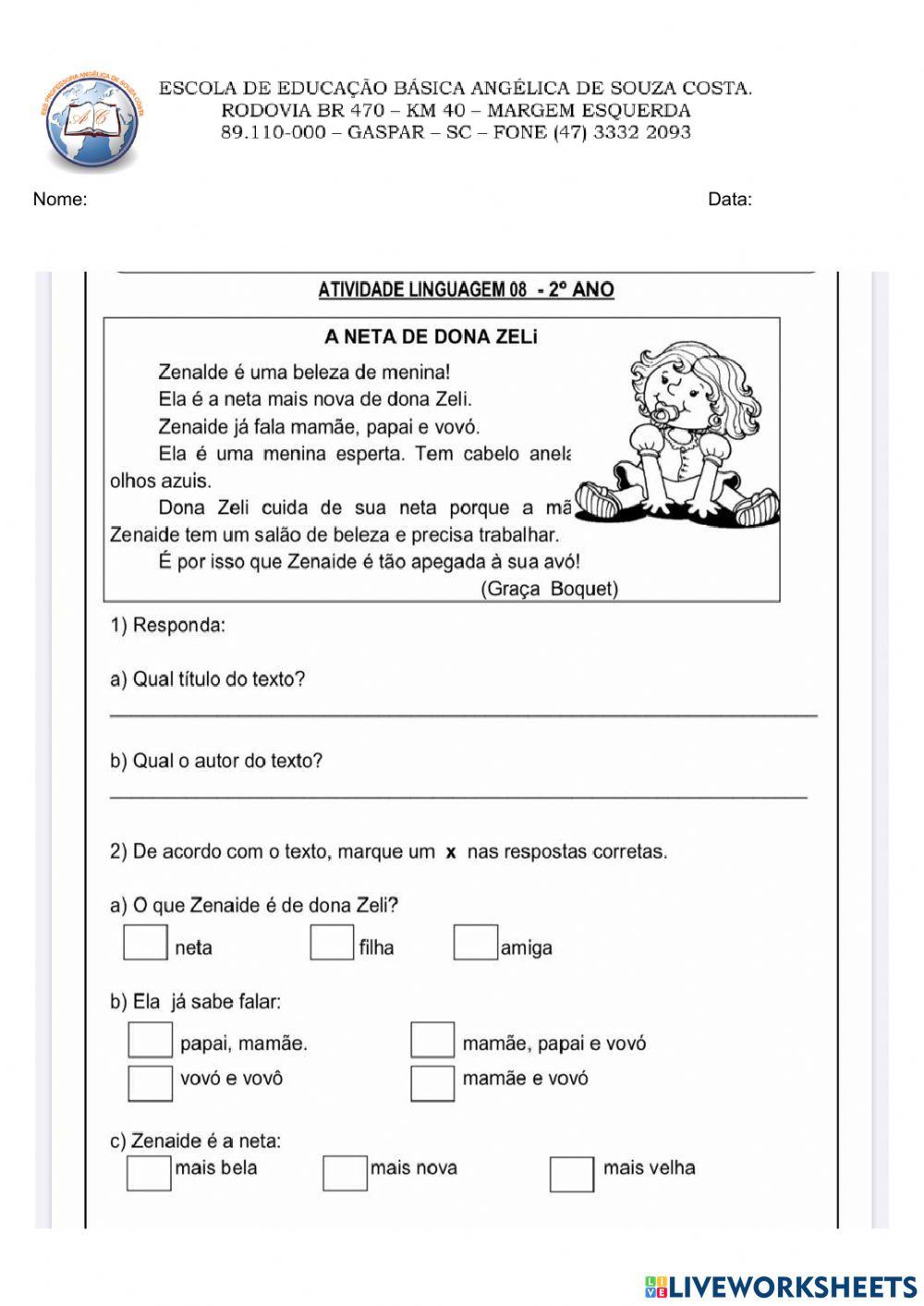 Interpretação de texto