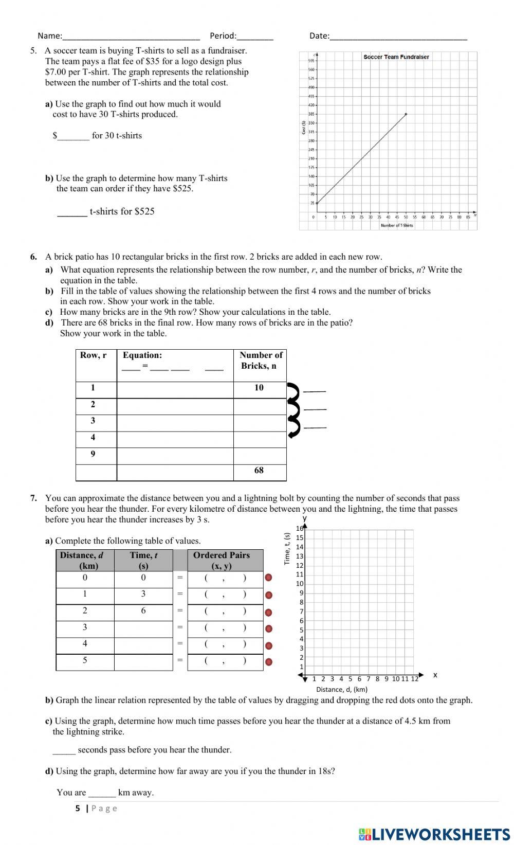 Math 9 Final Exam Semester 2