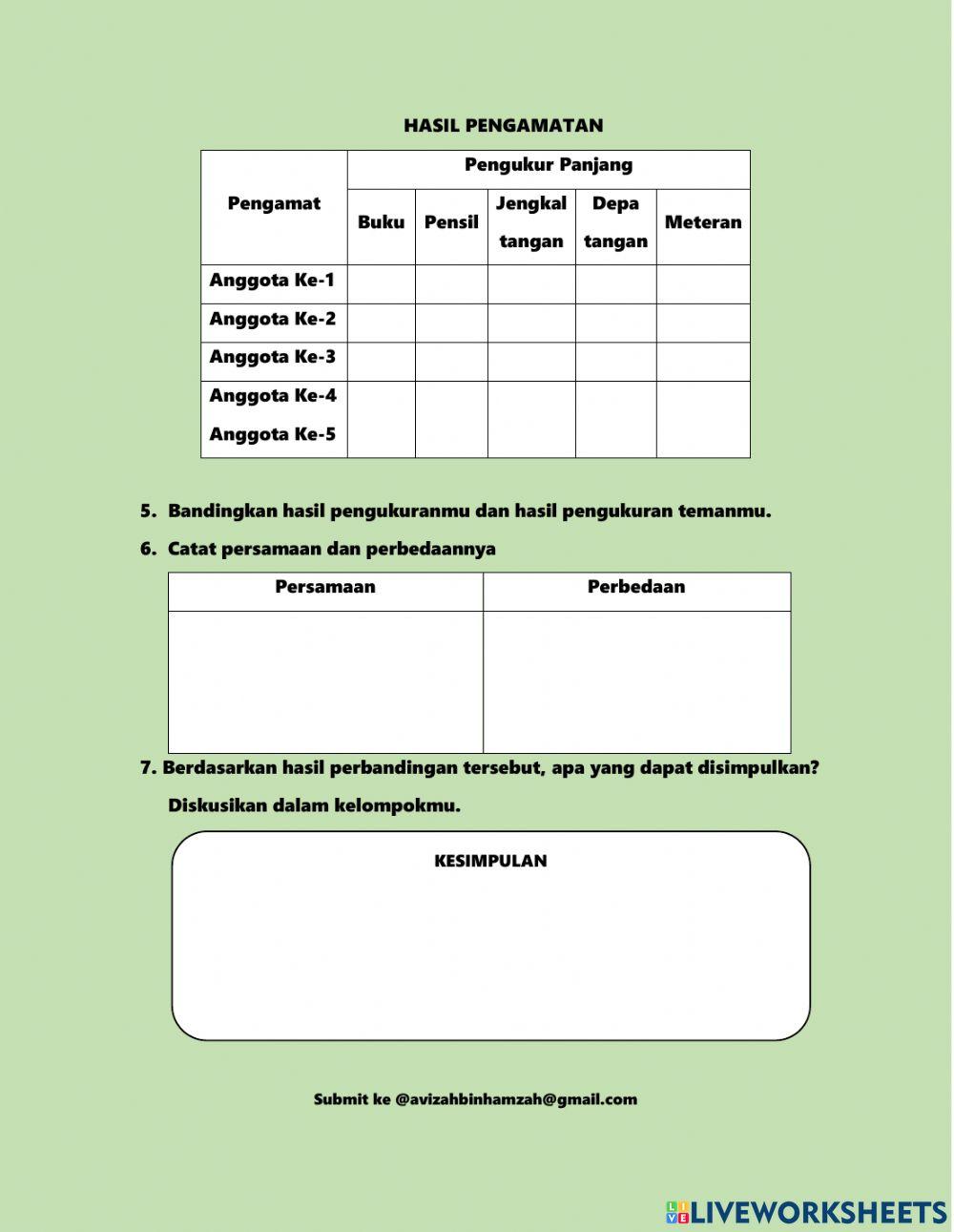 Lembar kerja peserta didik (lkpd)