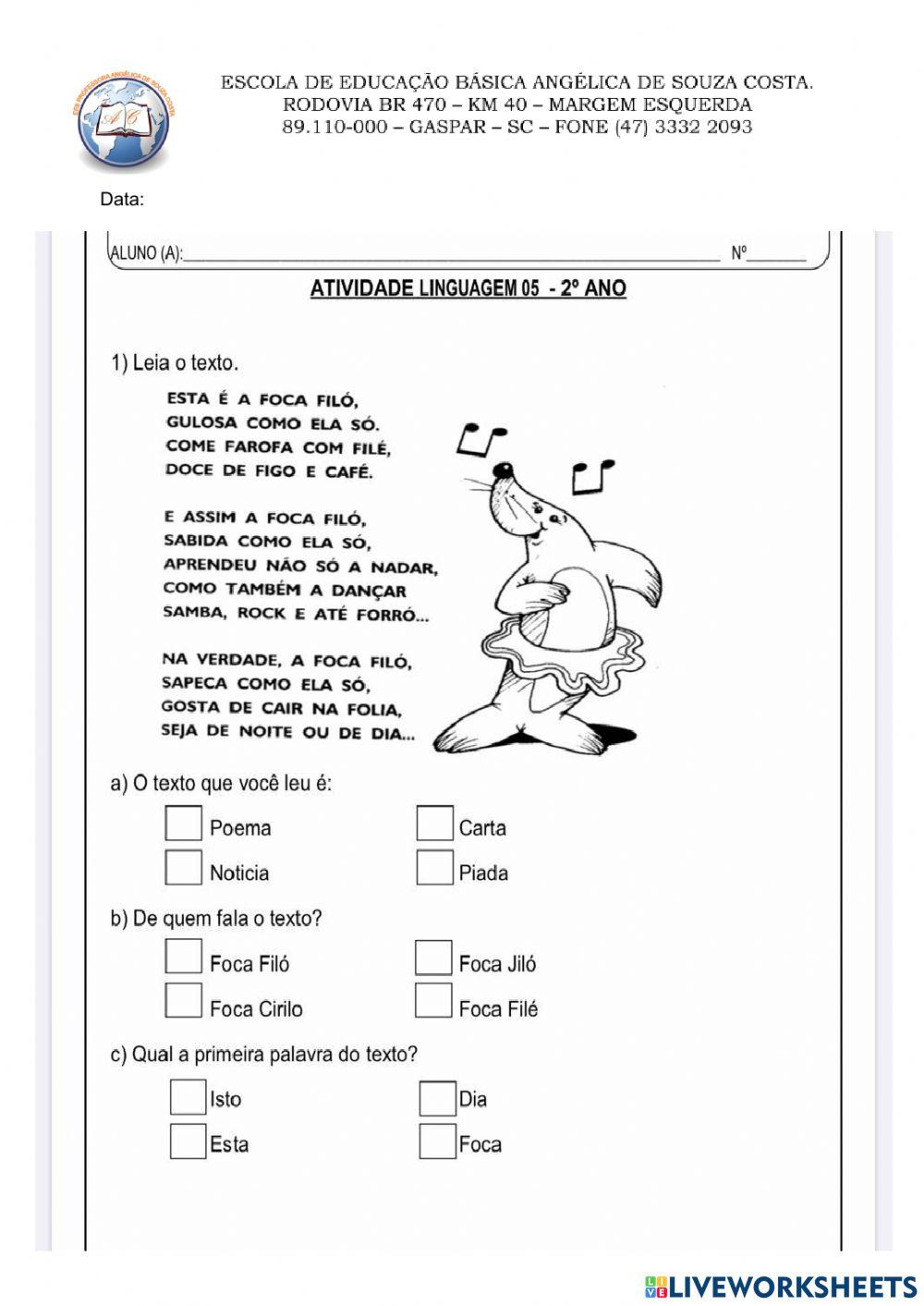 Interpretação de texto