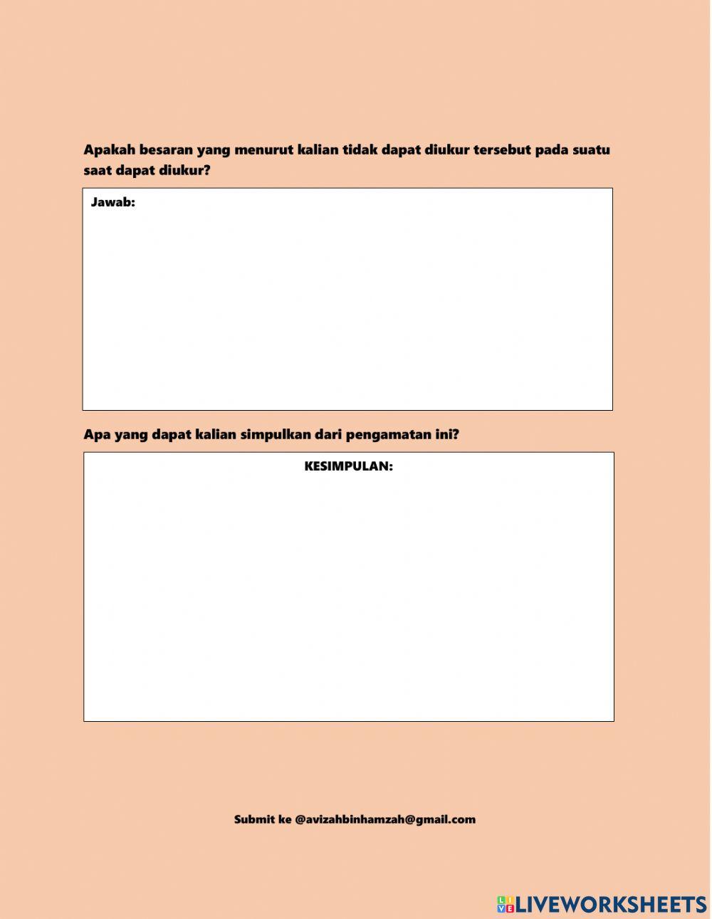 Lembar kerja peserta didik (lkpd)