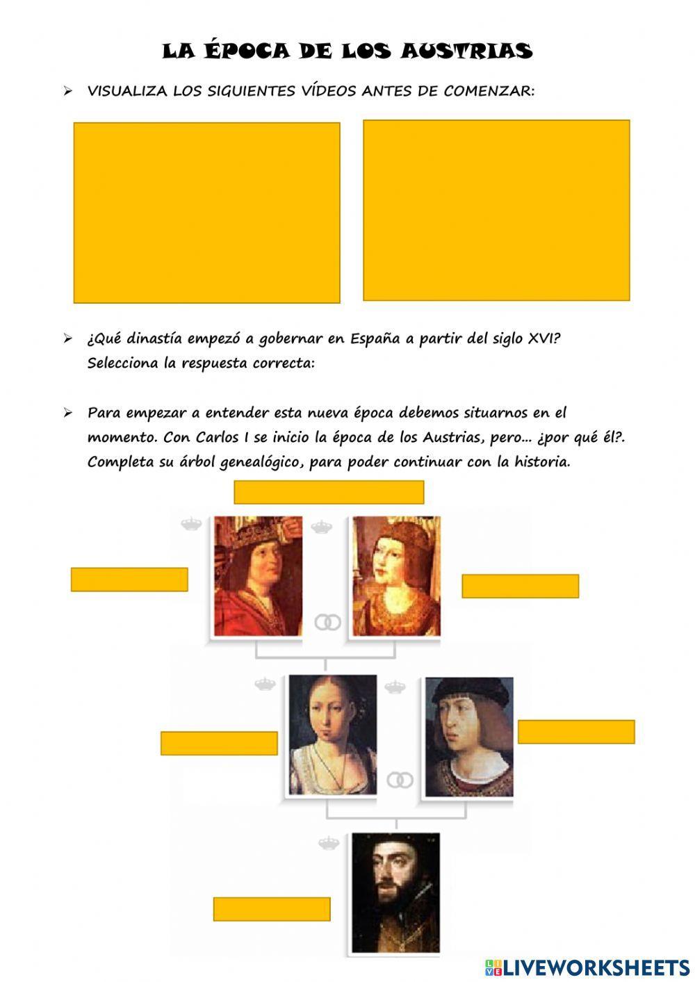 La época de los austrias