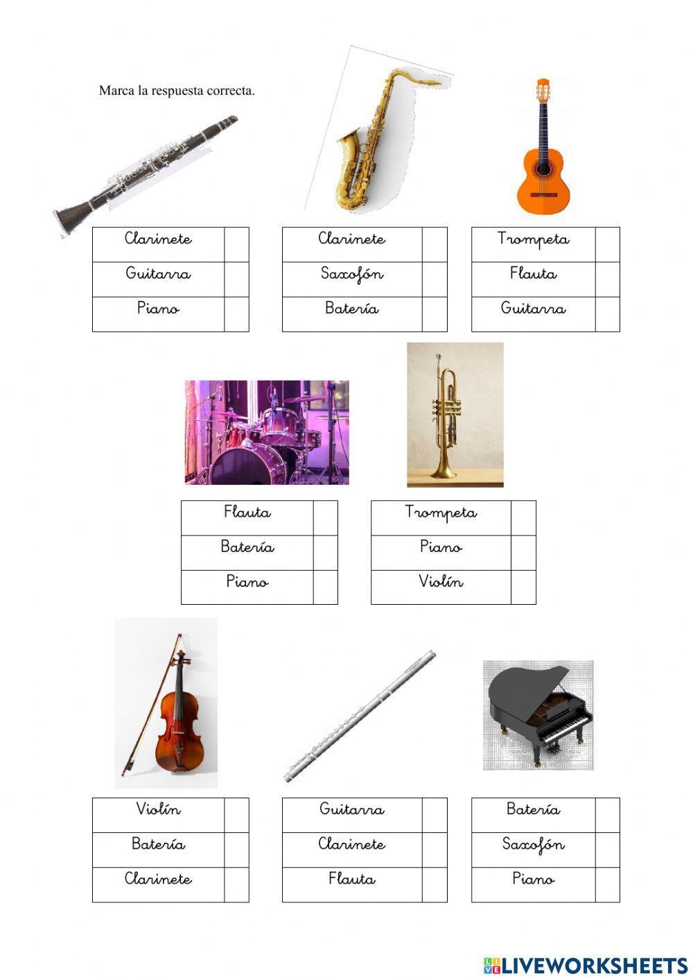Instrumentos Musicales