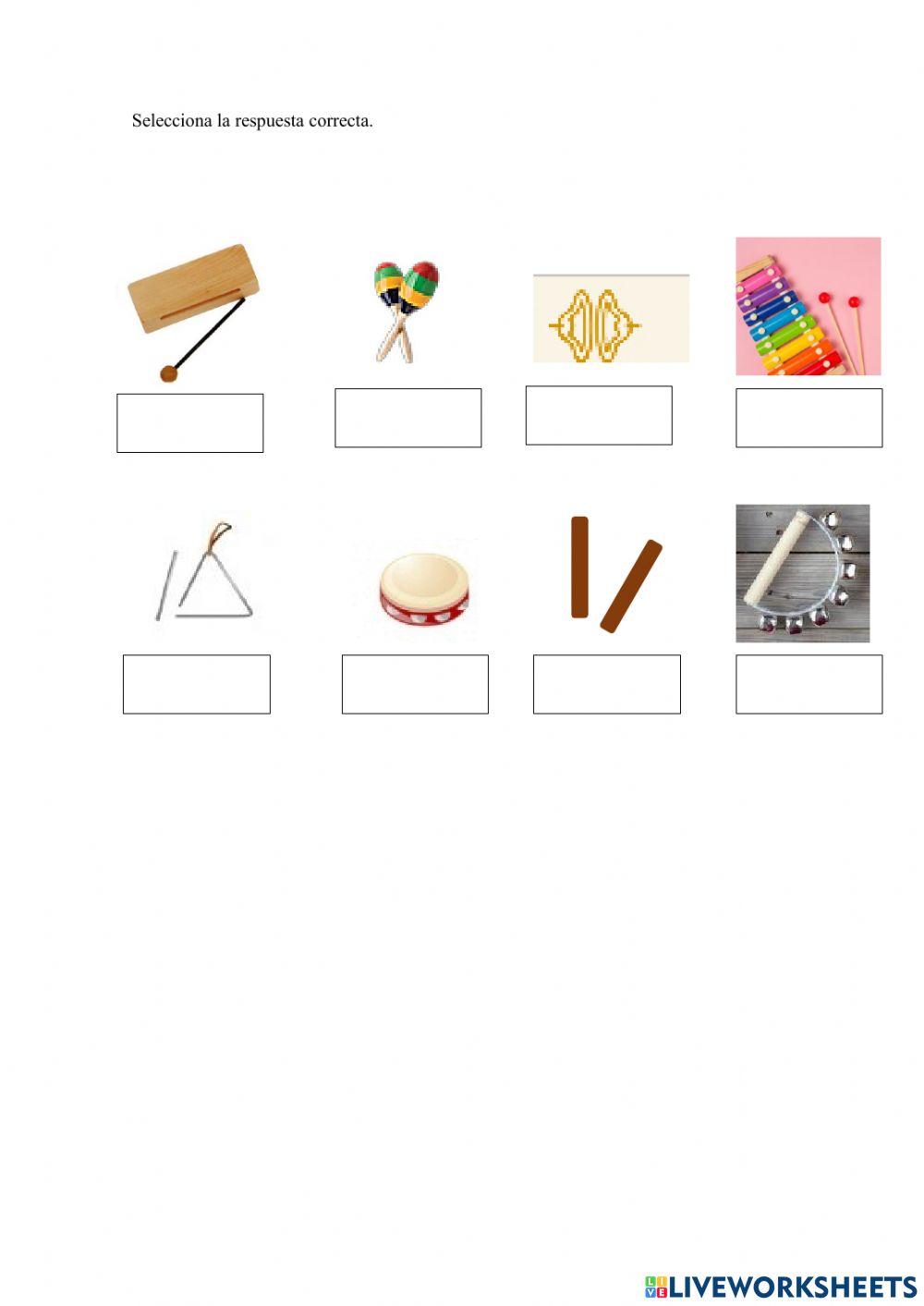 Instrumentos Musicales del cole