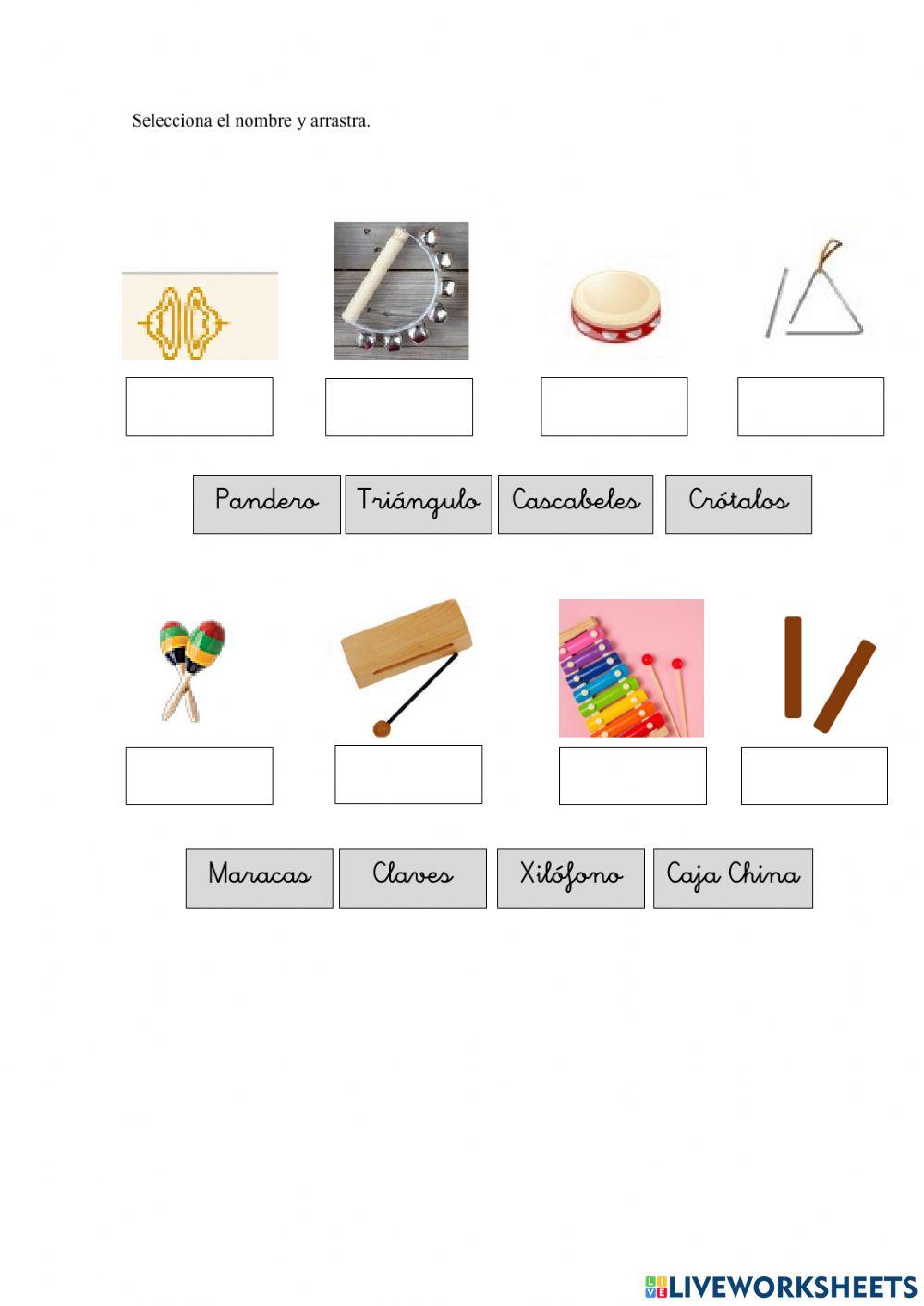 Instrumentos Musicales del cole