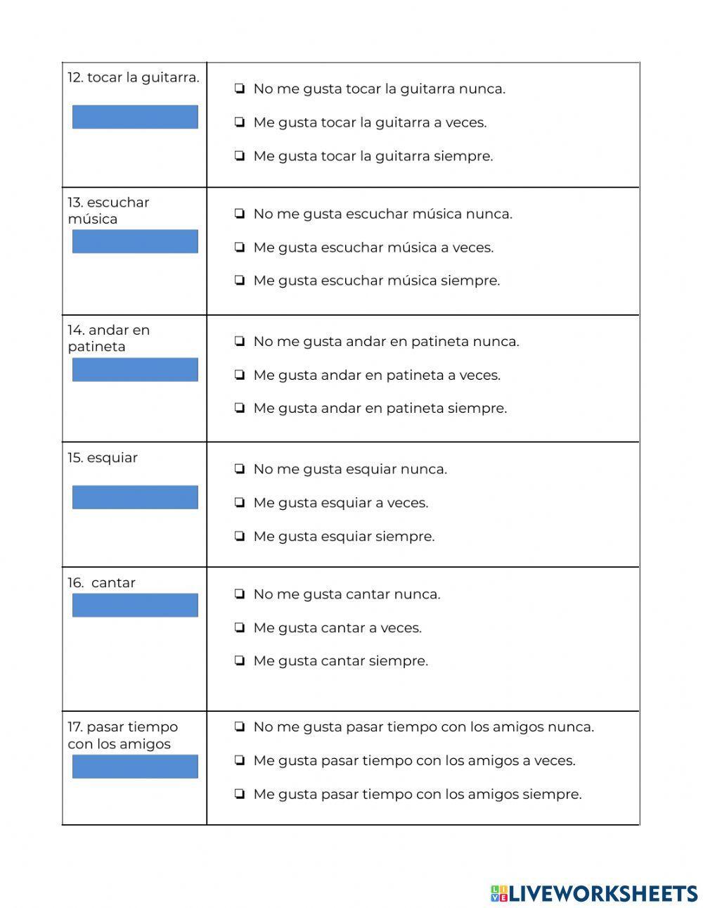 Activities Practice 2